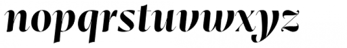 Mastro Display Bold Italic Font LOWERCASE