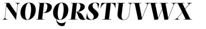 Mastro Display Extra Bold Italic Font UPPERCASE