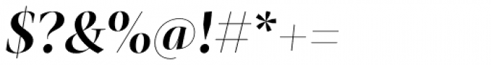 Mastro Display Semi Bold Italic Font OTHER CHARS