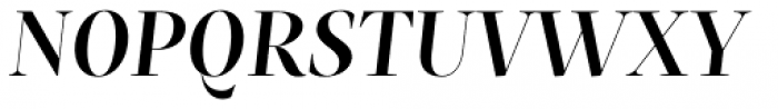 Mastro Display Semi Bold Italic Font UPPERCASE