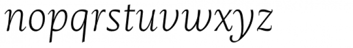 Mastro Italic Variable Font LOWERCASE