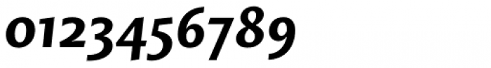 Mastro Sans Bold Italic Font OTHER CHARS