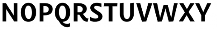 Mastro Sans Bold Font UPPERCASE
