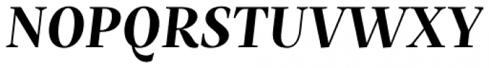 Mastro Sub Head Bold Italic Font UPPERCASE