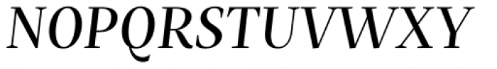 Mastro Sub Head Medium Italic Font UPPERCASE