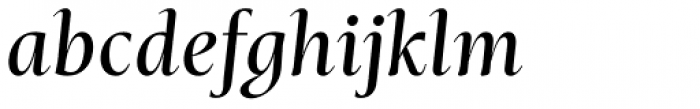 Mastro Sub Head Medium Italic Font LOWERCASE