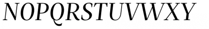 Mastro Sub Head Regular Italic Font UPPERCASE