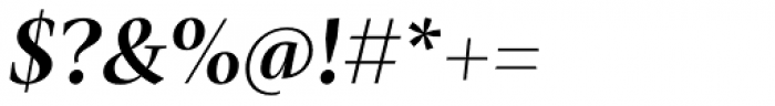Mastro Sub Head Semi Bold Italic Font OTHER CHARS