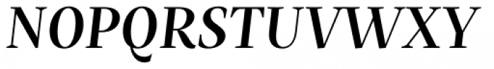Mastro Sub Head Semi Bold Italic Font UPPERCASE