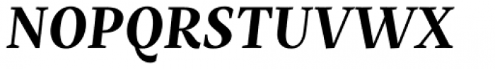 Mastro Text Bold Italic Font UPPERCASE