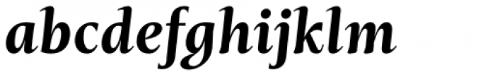 Mastro Text Bold Italic Font LOWERCASE