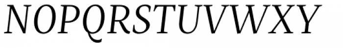 Mastro Text Book Italic Font UPPERCASE