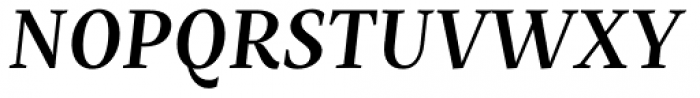 Mastro Text Semi Bold Italic Font UPPERCASE
