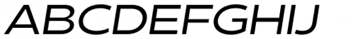 Matahari Sans Extended Semi Bold Oblique Font UPPERCASE