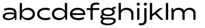 Matahari Sans Extended Semi Bold Font LOWERCASE
