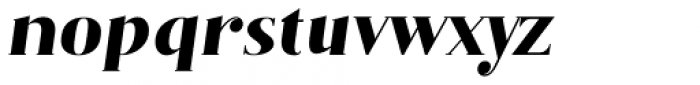Matao Serif Slant Font LOWERCASE