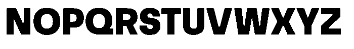 Match Black Font UPPERCASE