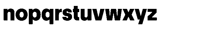 Match Black Font LOWERCASE