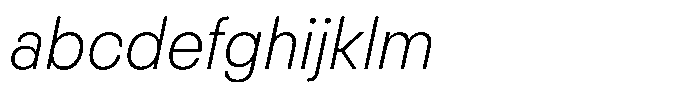 Match Light Italic FONT