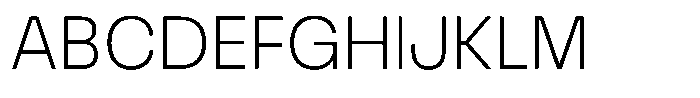 Match Light Font UPPERCASE