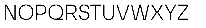 Match Light Font UPPERCASE