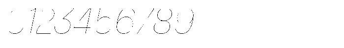 Match Thin Italic Font OTHER CHARS
