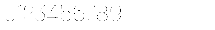 Match Thin Font OTHER CHARS