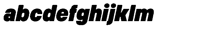 Match Ultra Italic FONT