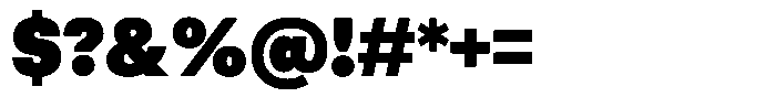 Match Ultra Font OTHER CHARS