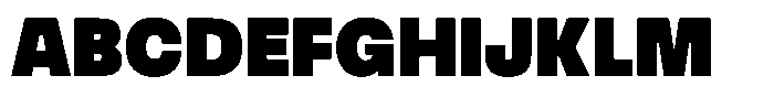 Match Ultra Font UPPERCASE