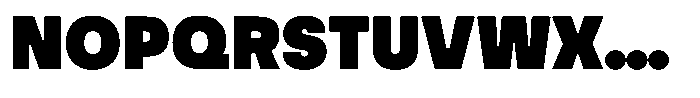 Match Ultra Font UPPERCASE