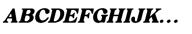 Matcha Holiks Italic Font UPPERCASE