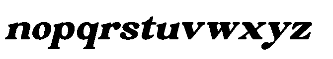 Matcha Holiks Italic Font LOWERCASE