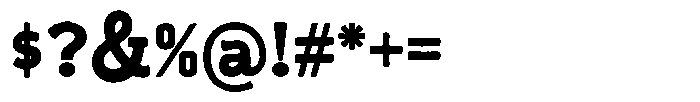 Mate Night Regular Font OTHER CHARS