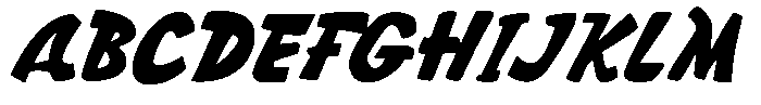 Mate Night Script Font UPPERCASE