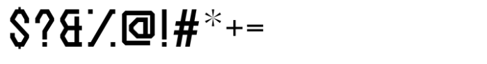Matech Regular Font OTHER CHARS