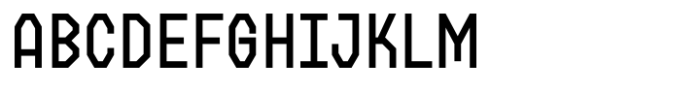 Matech Regular Font UPPERCASE