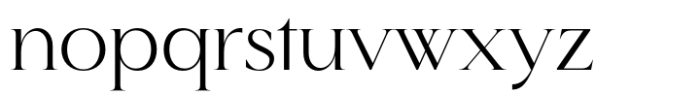 Mategi Regular Font LOWERCASE