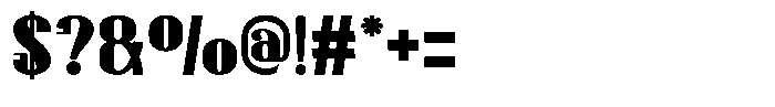 Mateka Black Font OTHER CHARS