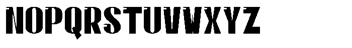 Mateka Black Font UPPERCASE