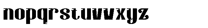Mateka Black Font LOWERCASE