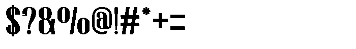 Mateka Medium Font OTHER CHARS