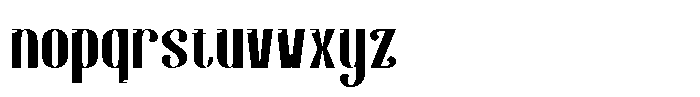 Mateka Medium Font LOWERCASE