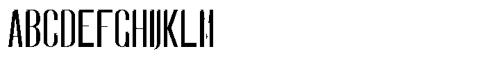Mateka Thin Font UPPERCASE