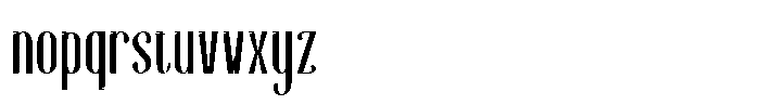 Mateka Thin Font LOWERCASE