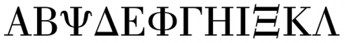 Mathematical Pi 1 Font UPPERCASE