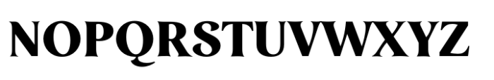 Mathilde Black Font UPPERCASE