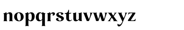 Mathilde Bold Font LOWERCASE