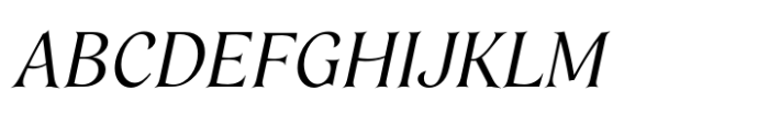 Mathilde Italic Font UPPERCASE