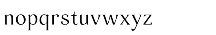 Mathilde Light Font LOWERCASE